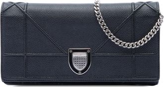 Dior Pre-owned Dior Grained Calfskin Diorama Croisiere Wallet on Chain Ladies US9VXMZWNPJITXOJ
