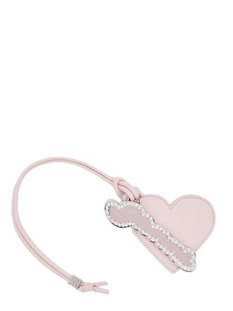 Ganni Bou Heart Mirror Printed Grained