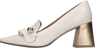 Chie Mihara Schoenen, Dames, Beige, 37 EU, Leer, Met Hak