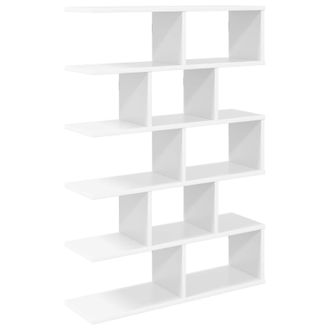 vidaXL Estante De Pared Blanco 70 X 20 X 100 Cm Madera De Ingenier&iacute;a Vidaxl