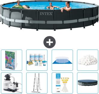 Intex Piscina Ultra Xtr Redonda - 610x122 Cm - 9-piezas S537