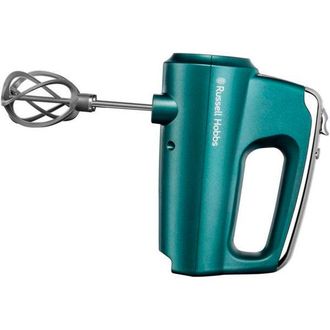 Russell Hobbs 25891-56 Batidor Mezclador Swirl, 5 Velocidades, Funci&oacute;n Turbo, 1 Par De Batidores H&eacute;lice, Pala, Batidores - Turquesa