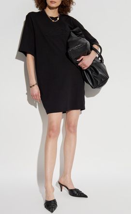 Dsquared2 Dress With Logo, Womens, Black