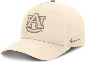 Nike Auburn Origin of Speed Rise Nike Mens Dri-FIT College A-Frame Adjustable Hat in Brown | NC2B0DTUAUN-M4T