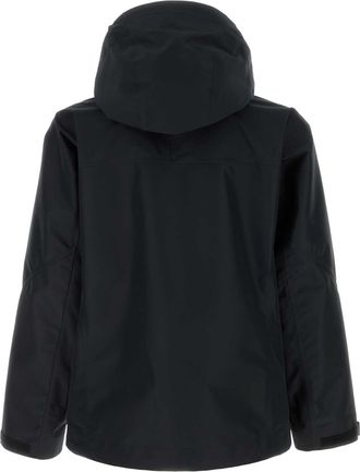 Prada Mens Recycled Polyester Windbreaker Jacket Black