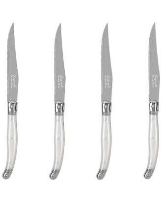 French Home Laguiole Connoisseur 4Pc Steak Knife Set