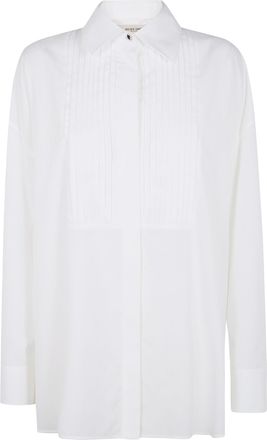 Golden Goose Journey WS Over Shirt With Pleated Bib Pollon Cotton P