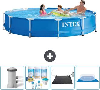 Intex Piscina Con Estructura Redonda - 366x76 Cm - 7-piezas S21026