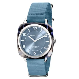 Briston Clubmaster Blue Dial Unisex Watch 21536.SA.UB.25.NIB