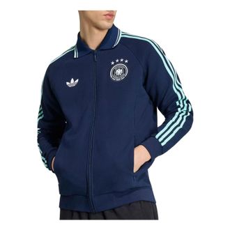 adidas Germany 2026 Away Anthem Jacket Asia Sizing Collegiate Navy JZ9336