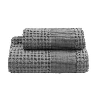Biancoperla ZENO Face + Guest Sponge Set, Gray