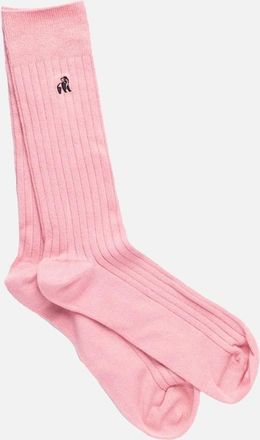 Swole Panda Mens SWOLE PANDA SOCKS LIGHT PINK - Size: 7/7.5/8/8.5/9/9.5/10/10.5/11