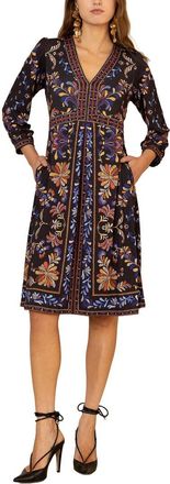 Hale Bob Hale Bob Angelique Long Sleeve Mini Dress