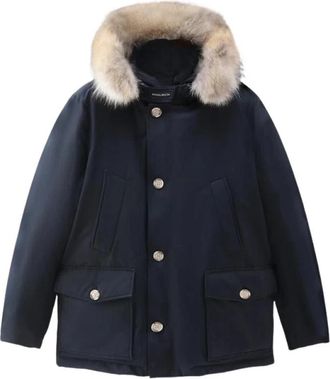 Woolrich Winterjassen- Arctische Collectie - Heren - Winterjassen - Blauw - XL - Jassen