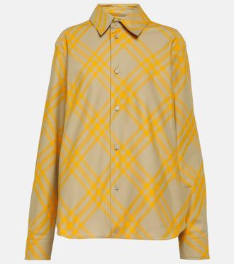 Burberry Camicia in cotone a quadri