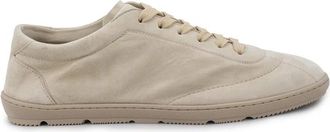 Brunello Cucinelli Sneakers - Heren - Sneakers - Beige - 45 EU - Su&egrave;de - Schoenen