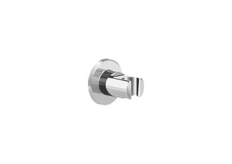Roca Roca A5b1350nb0 Wall Round Soporte Mural Redondo Negro Mate - Ref: A5b1350nb0