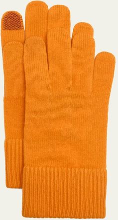 Bergdorf Goodman Cashmere Touchscreen Gloves