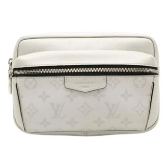 Louis Vuitton Pre-owned Belt Bags, male, White, Size: ONE SIZE Pre-owned Taigarama Outdoor Bum Bag