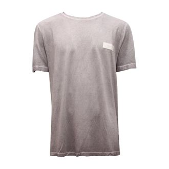 Dondup T-Shirts, male, Gray, Size: 2XL Maglia Delav&eacute; Us198
