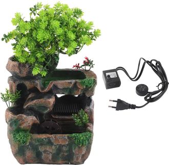 OEM Esta Fuente De Escritorio De Inspiraci&oacute;n Zen Cuenta Con Una Bomba De Agua Autom&aacute;tica Y Est&aacute; Fabricada Con Resina De Alta Calidad. Ideal Para Hogares, 