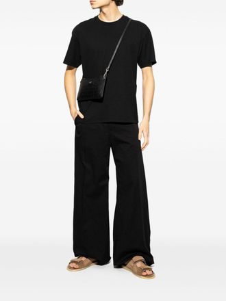 Dolce & Gabbana Mens Touch-strap Suede Sandals - Tan Leather - Size EU 40