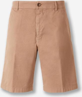 Canali Straight Cotton Bermuda Shorts