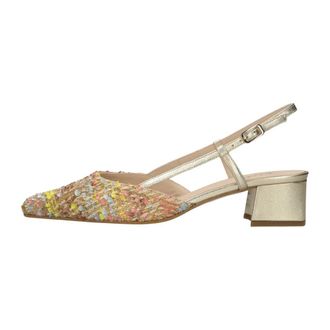 Lodi Schoenen, Dames, Veelkleurig, 40 EU, Leer, Dimi-Fiesta Slingbacks