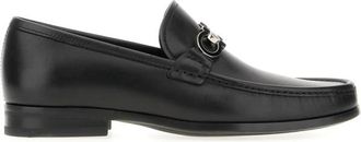 Ferragamo Chris Moccasin - Heren - Loafers - Zwart - 40 EU - Leer - Schoenen