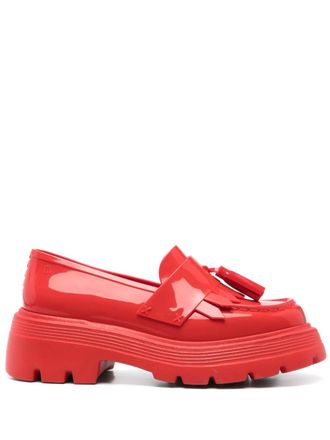 Comme Des Gar&ccedil;ons 55mm Melissa loafers - women - PVC/Polyethylene vinyl acetate (PEVA)/Polyurethane - 39 - Red