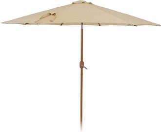 Sunnydaze 8.5Ft Outdoor Patio Umbrella With Tilt, Crank & Vent