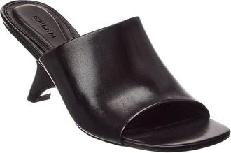 SIMKHAI Simkhai Shadow Mule Leather Sandal