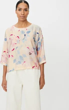 Masai MaBecca Floral Print Blouse in Primrose at Nordstrom, Size X-Small