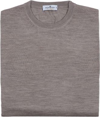 Sonrisa Neutral Maglieria Classica Crew Neck Sweater