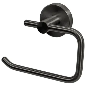 Haceka Kosmos Toiletrolhouder - zonder klep - grafiet gunmetal