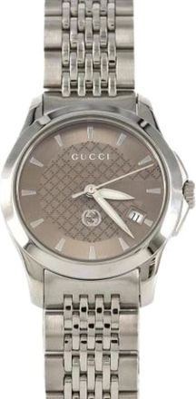 Gucci Orologio da polso vintage Pre-owned - - Pre-owned - Donna - Marrone - ONE SIZE
