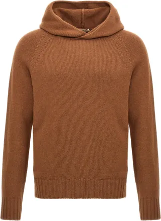 Maryya Wool Hooded Sweater