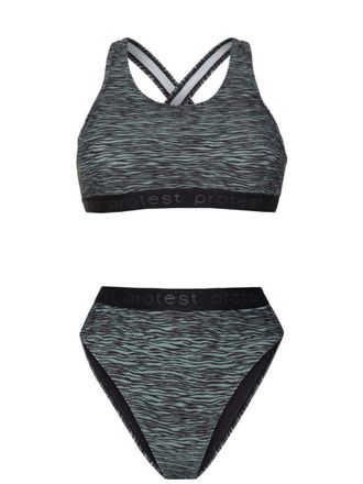 Protest B&uuml;gel-Bikini PROTEST Bikini PRTMARANG, Damen, Gr. L, EURO, gr&uuml;n (gr&uuml;n baygr&uuml;n), Obermaterial: 82% Polyester PES. 18% Elasthan EL., Bikini-Sets B&uuml;gel-B