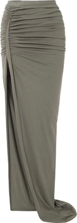 Rick Owens Asymmetrical Mini Skirt