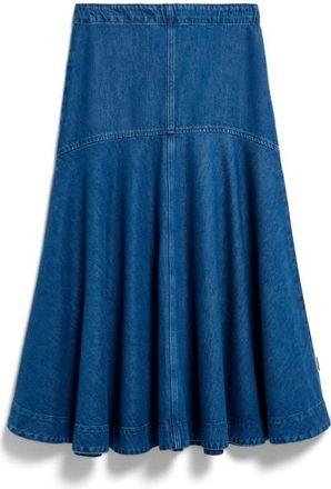 Armedangels Denim Midi Skirt Jupe f&uuml;r Damen | blau