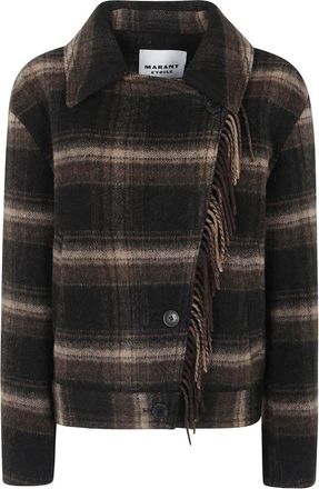 Isabel Marant Galeane Korte Jas - Dames - Zomerjassen - Veelkleurig - 2XS - Jassen