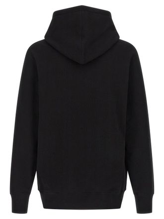 Alexander McQueen Digital Lace Skull Print Hoodie - Black