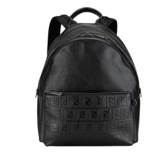 Fendi Pre-owned Backpacks, female, Black, Size: ONE SIZE Pre-owned Vintage Leather Backpack