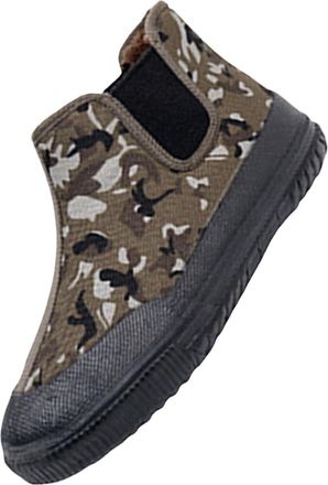 Generic Mens Casual Suede Boots, Winter Thick Sole Hiking Boots Wide Feet Casual Sport Shoes Non-Slip Outdoor Fleece Lined Snow Boot Lightweight Unisex Barefo