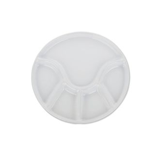 KELA Kela Plato Para Fondue Blanco 21,5 Cm En Cer&aacute;mica