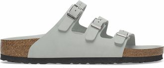Birkenstock Florida nubuck lederen muiltjes