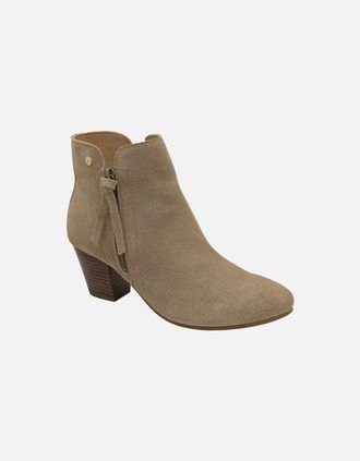 Ravel Womens Tulli Womens Ankle Boots - Cream - Size: 5