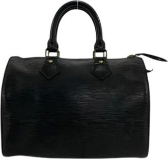 Louis Vuitton Pre-owned Handbags, female, Black, Size: ONE SIZE Pre-owned Boston Bag