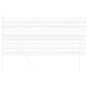 Berkfield Home Modern Welded Wire Fence 1, 2x25 m Galvanised Steel in Silver