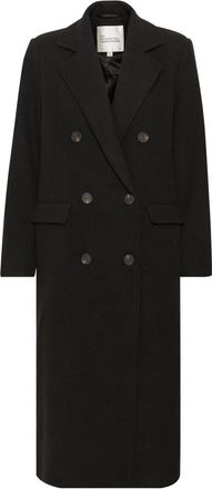 MY ESSENTIAL WARDROBE Frannie MW Coat - Dames - Mantel - Bruin - S - Wol - Jassen
